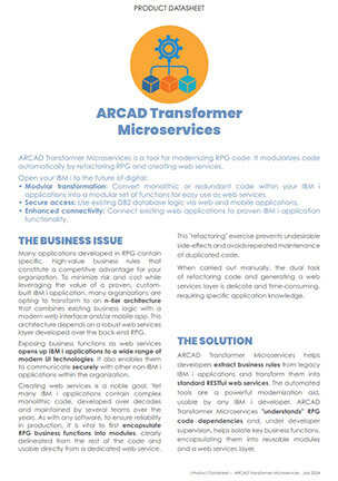Logo ARCAD Transformer Microservices