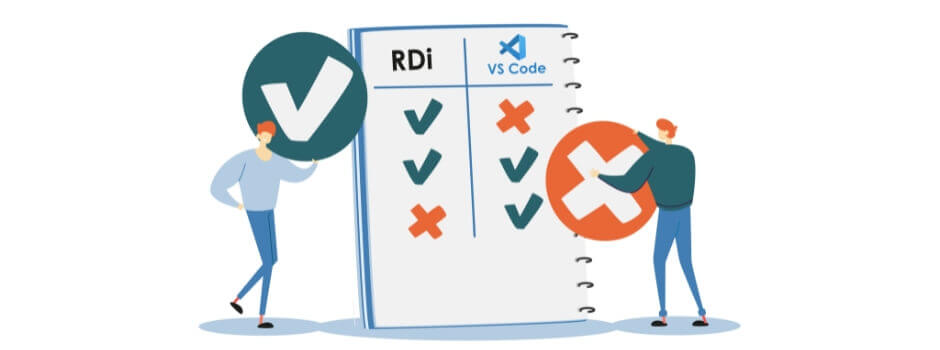 Banner VSCode VS Rdi