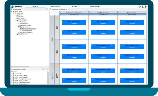 Deployment Plans Screen